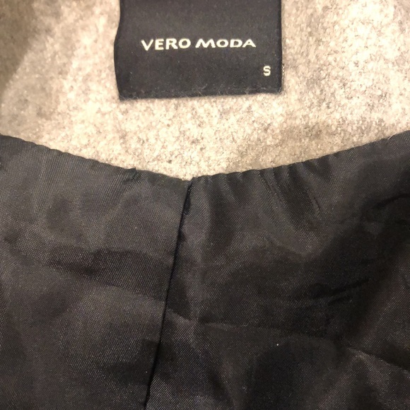 Vero Moda wool jacket, grey, ladies small - Picture 12 of 12